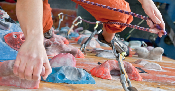 Indoor Rock Climbing (Gr. 10-12 Outdoor Ed.)