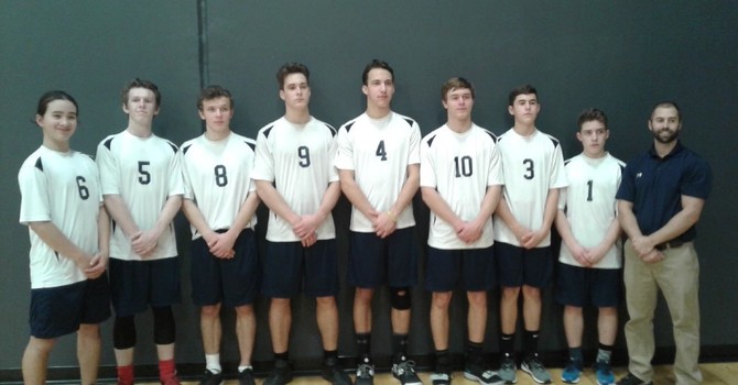 Sr. Boys Volleyball going to Provincials! image